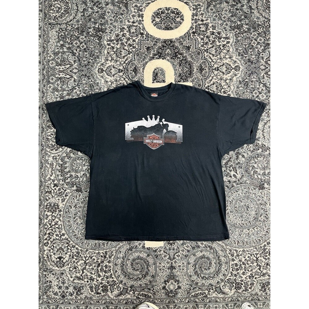 Vintage Harley Davidson Brothers Tshirt Size 4XL Black